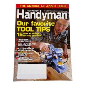The Family Handyman Magazine November 2015 Tips Tricks Techniques u